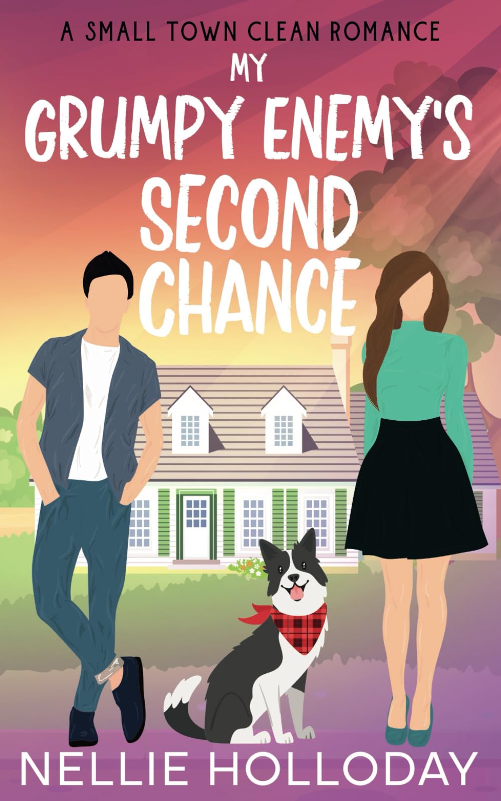 MY GRUMPY ENEMY'S SECOND CHANCE: A SMALL TOWN CLEAN ROMANCE