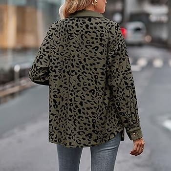 ジャケット・アウター Corduroy Leopard Oversized Down Jacket COOTIE / Corduroy Leopard Oversized Down Jacket -Leopard- 80