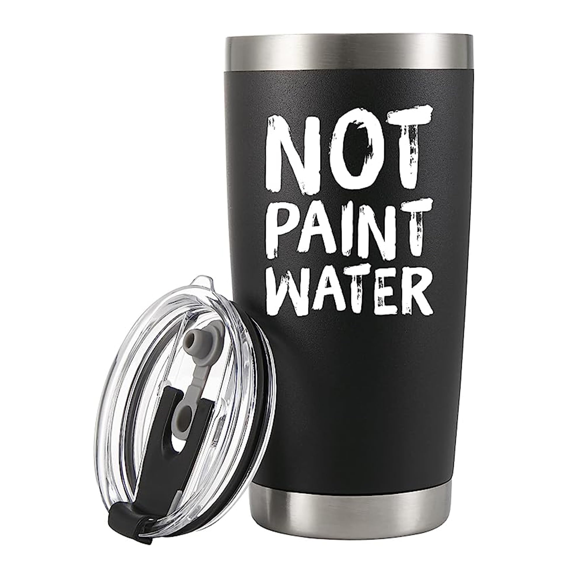 Not Paint Water Painter Artist Gifts Vacuum Insulated 304 Stainless Steel Tumbler Funny Art Teacher Appreciation Birthday Teachers Day Painting Travel