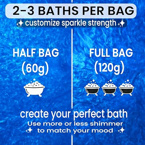 Miniatura 29 de Bomba de baño con brillo de lavanda morada en una bolsa, bombas de baño perfumadas hechas a mano para mujeres, niños y hombres, bombas de baño a