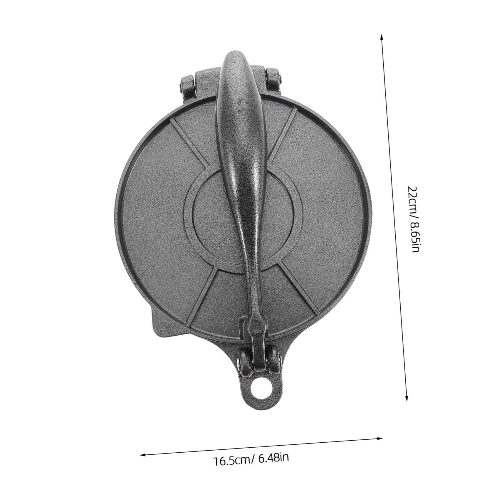 PRETYZOOM 1pc Kitchen Aluminum Alloy Tortilla Press Maker Presser Tool for Easy Flatbread and Tortilla Making Compact Design for Convenient Storage