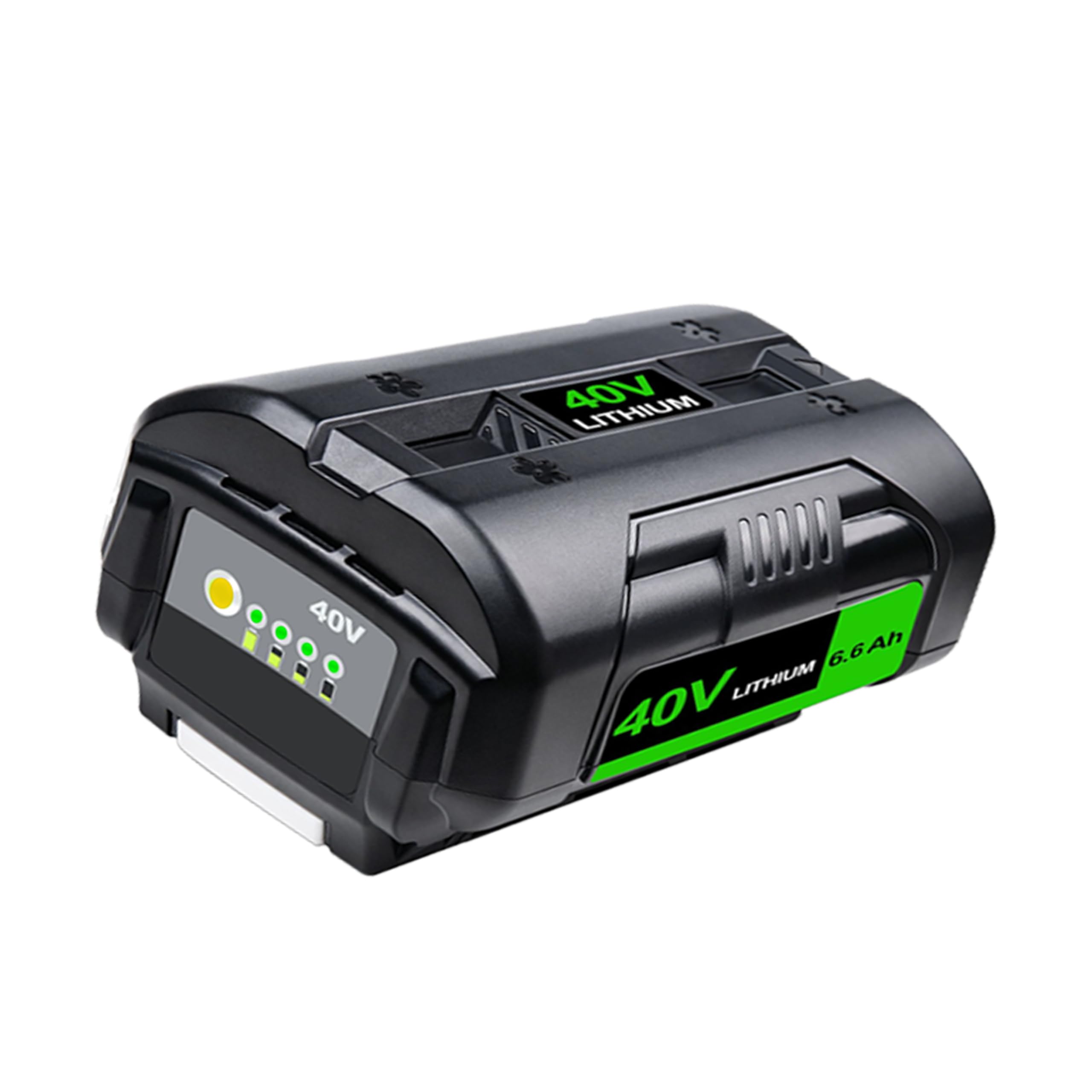 6600mAh Repuesto para batería Ryobi 40V Herramientas Eléctricas Inalámbricas, Compatible con Ryobi OP4040, OP4030, OP4050 Y OP4026