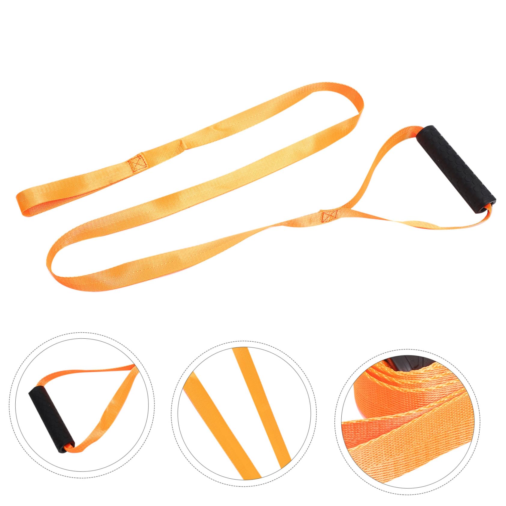 BRIGHTFUFU Nylon Deer Drag Straps Deer Dragging Harness for Outdoor Hunting Deer Safety Harness Deer Pull Sled