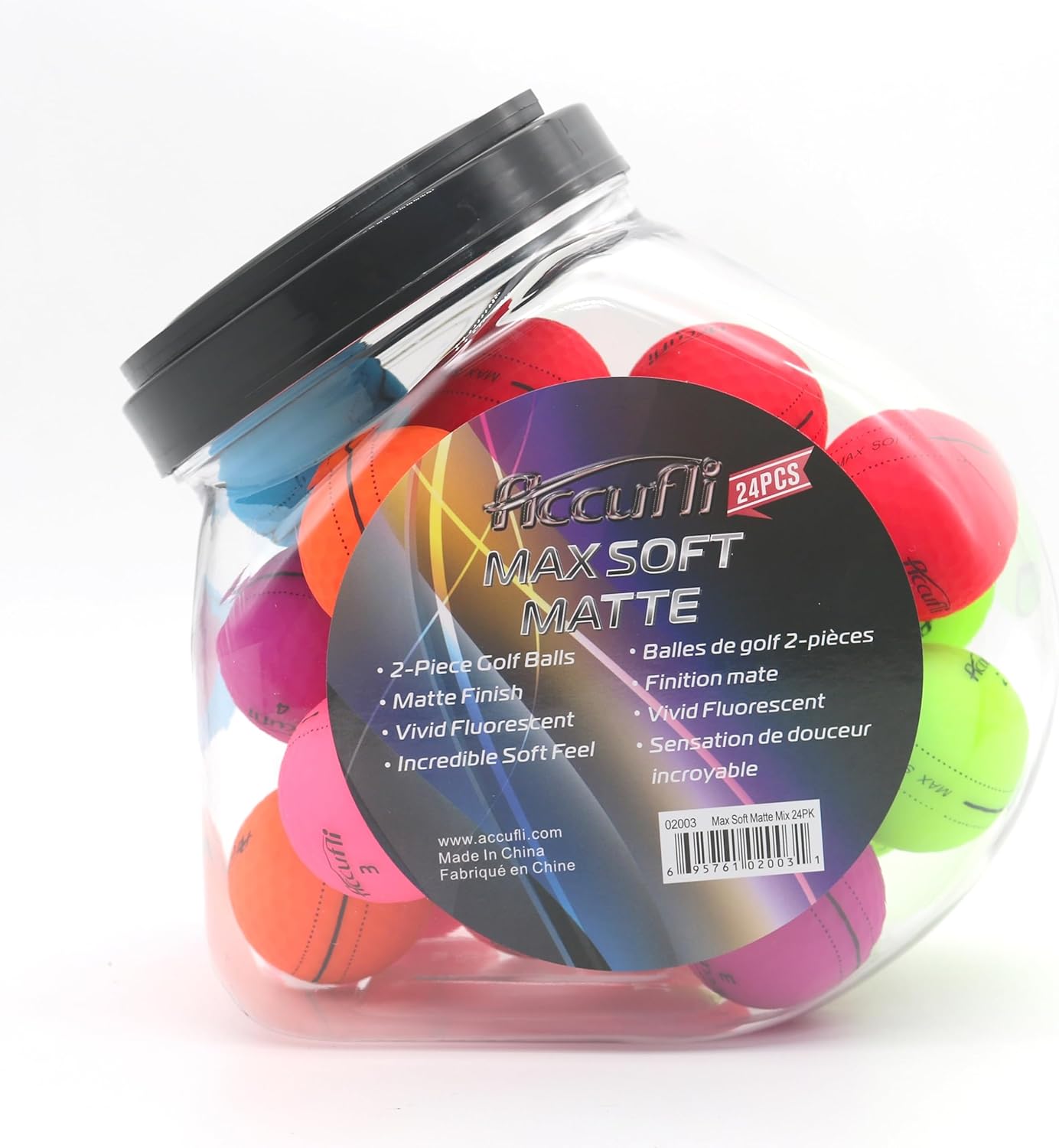 ACCUFLI Max Soft Golf Balls