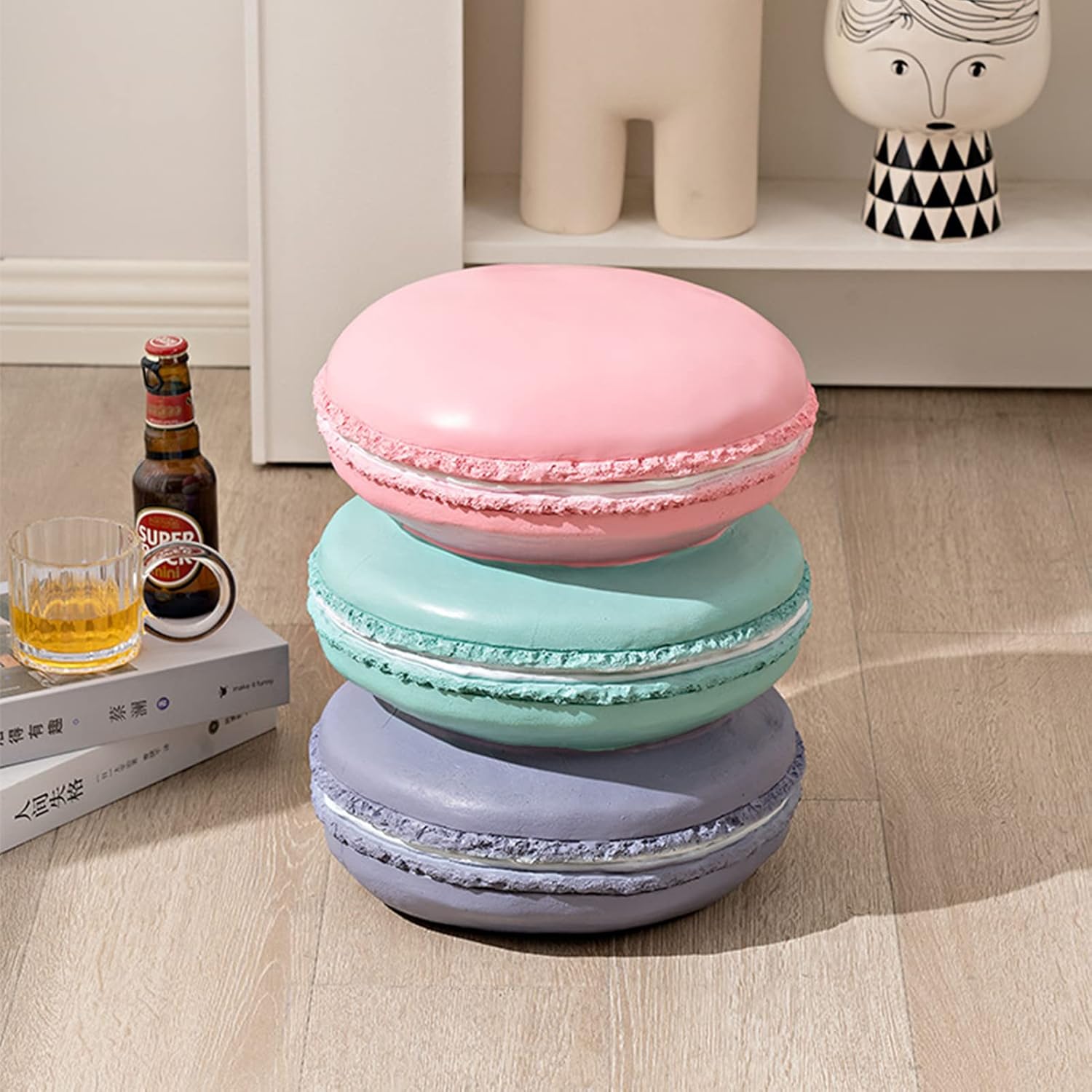Simulated Food Stool, Soft Decorative Food Shoe Changing Stool for Home (#3)