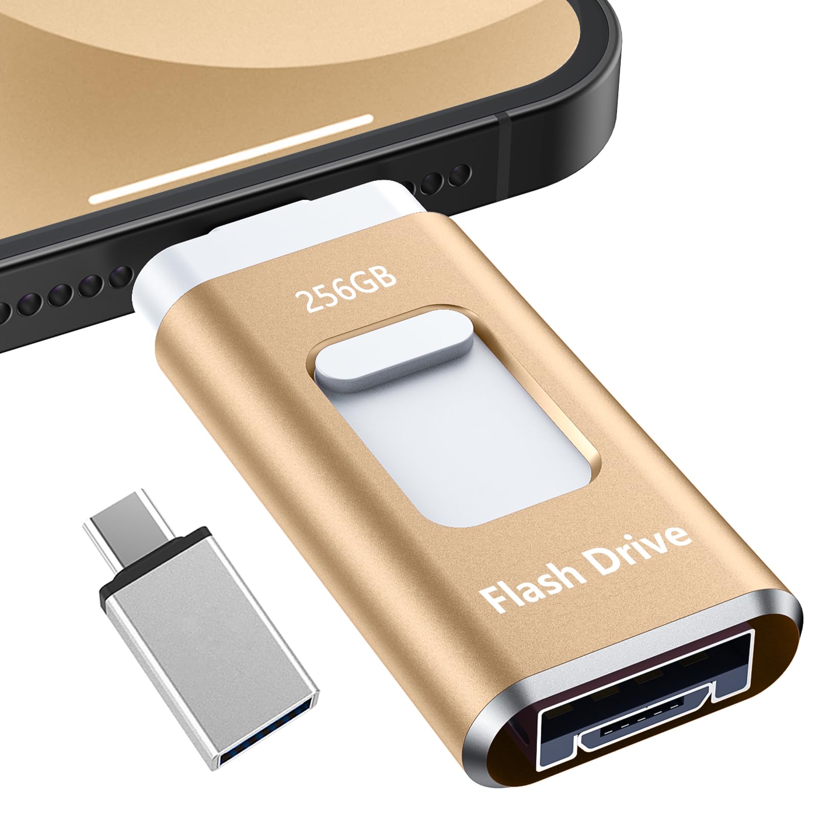 USBメモリー512GB【専用アプリ不要 アルバム整理簡単】Phone用USBメモリ 高速 データ バックアップ スマホ写真データ保存 usb バックアップ phone外付けストレージ 大容量 フラッシュメモリ タイプc USBメモリIOS/PC/Macbook/Android対応 携帯容量不足解消 写真画像撮り放題 金