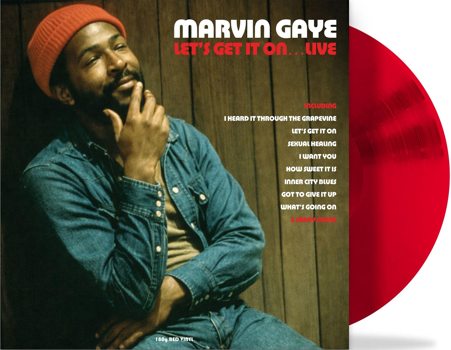 Marvin Gaye Let's Get It On... Live, Limited Red Edition Soul & Motown Classics Live