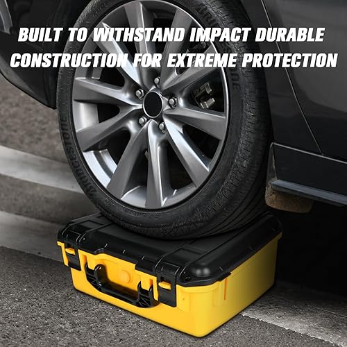 Miniatura 5 de Funda para sierra recíproca Dewalt de 20 V: caja de herramientas impermeable para Dewalt DCS367 | DCS387 | DSC369, estuche de transporte rígido,