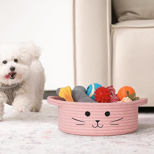 Miniatura 59 de Canasta de almacenamiento tejida con cuerda de algodón, tamaño grande, organizador para cuarto de servicio, juguetes, mantas, ropa, toallas, Gris