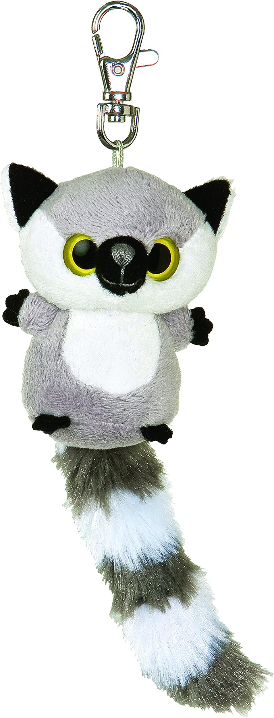 Aurora World Plush - YooHoo Friends Clip On - LEMUR (Lemmee" - 3 inch)"