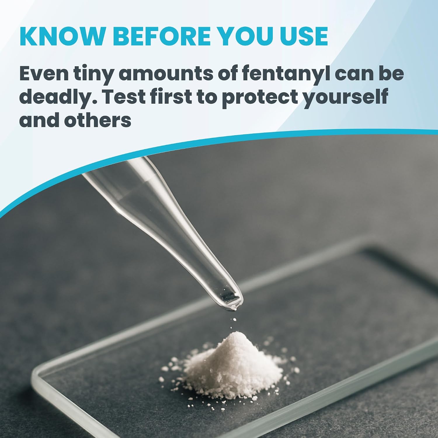 Exploro Fentanyl Test Strips Bulk Pack (25 Count) - Fentanyl Drug Testing Kit for Powders & Pills, 20 ng/mL Sensitivity - Harm Reduction for Group Use
