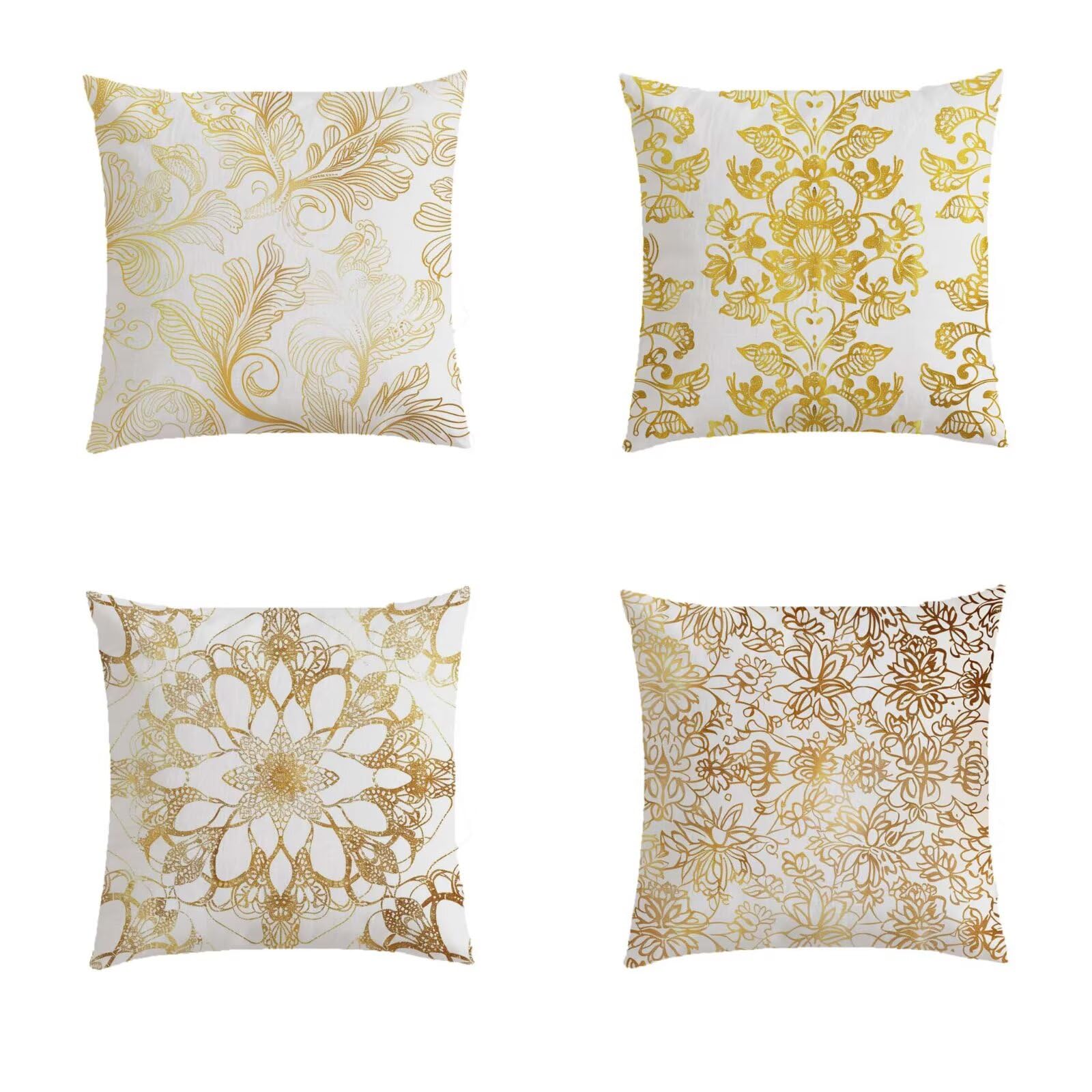 Housse de coussin 60x60 avec fermeture invisible et impression double face