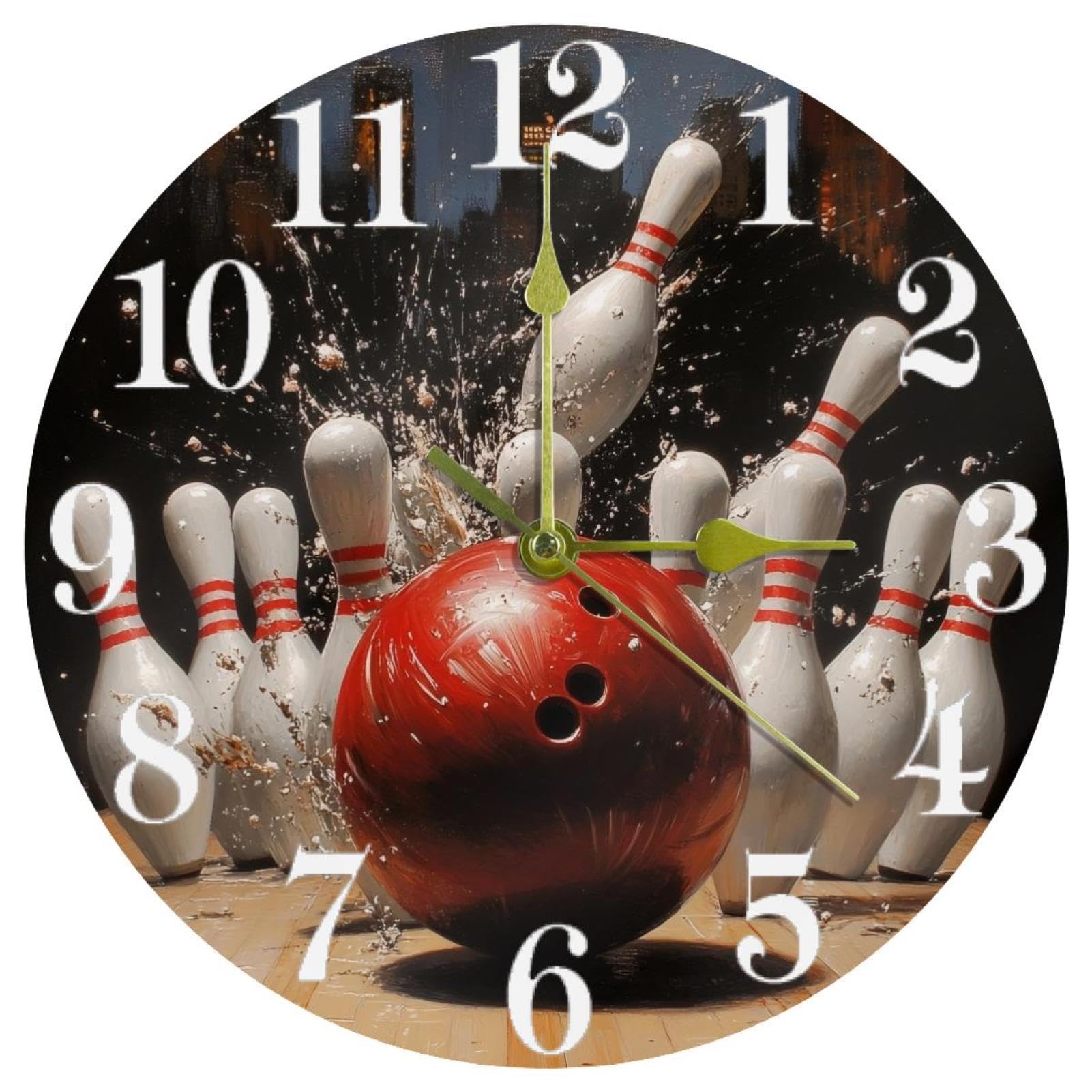 Horloge murale grunge silencieuse en finir avec le tic-tac agaçant au bureau