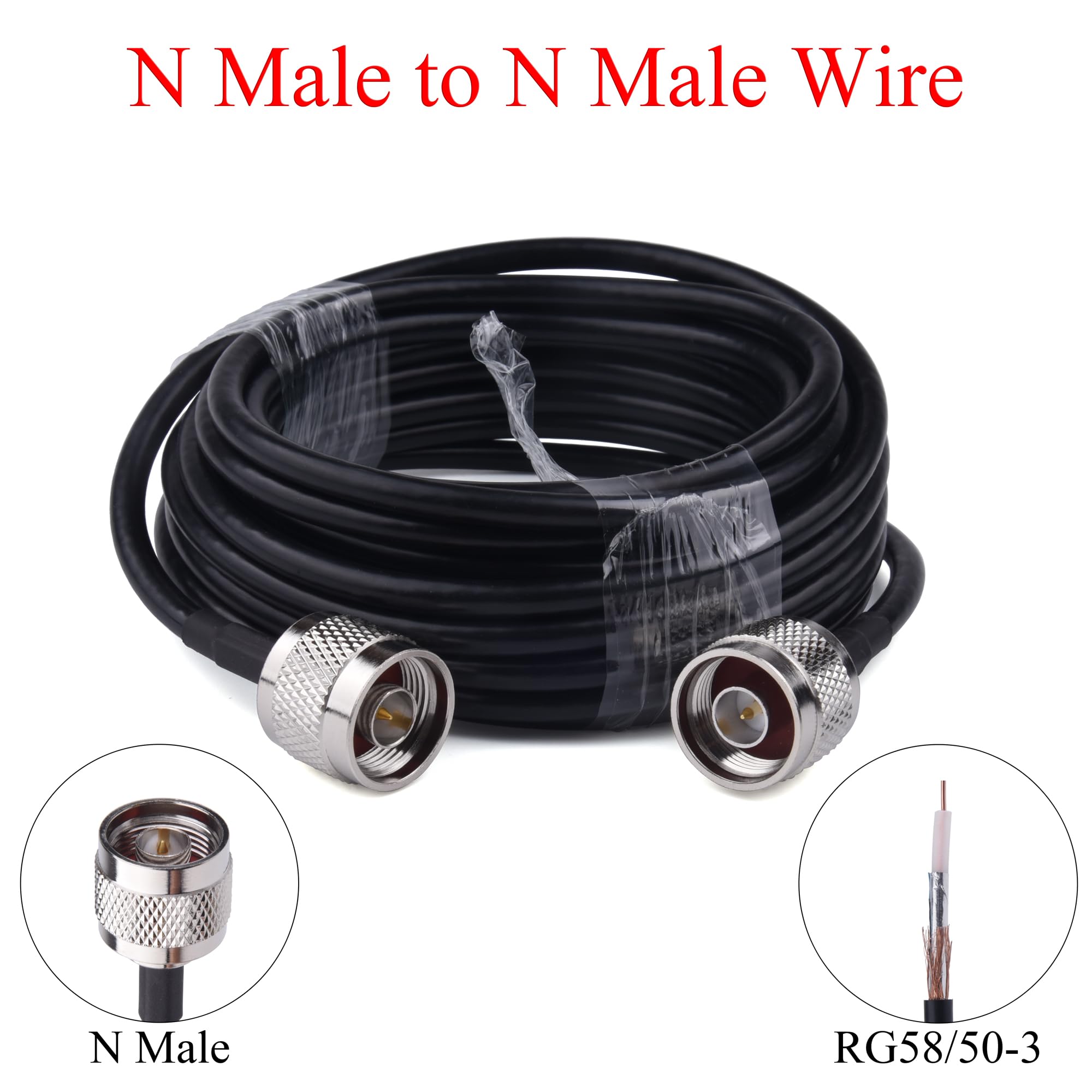 Antenne Yagi LTE 2G/3G/4G 10 dBi 698-2700 MHz LTE pour l'extérieur avec N-F | Amplificateur d'antenne directionnelle pour routeur réseau avec câble de 5 m