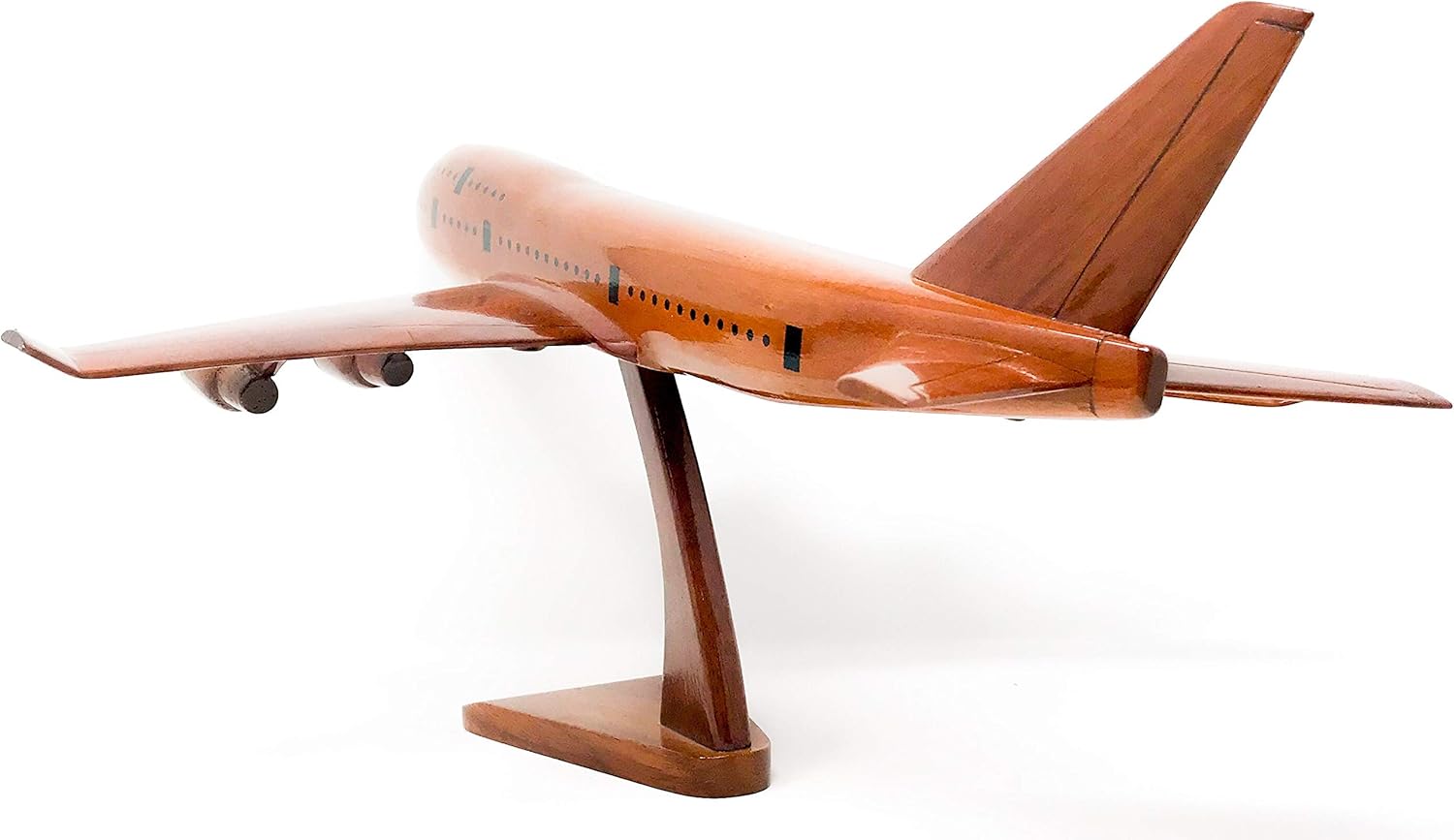Boeing 747 Airplane Wood Model