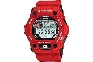 G-Shock Red Digital Sport Watch: G7900A-4
