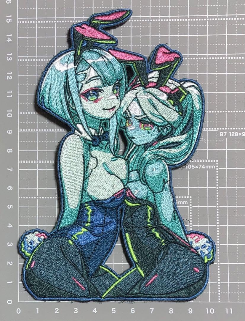 【絶版品】 サイバーパンク 傭兵　刺繍パッチ 2992f544c3899b6657695d193bf0da