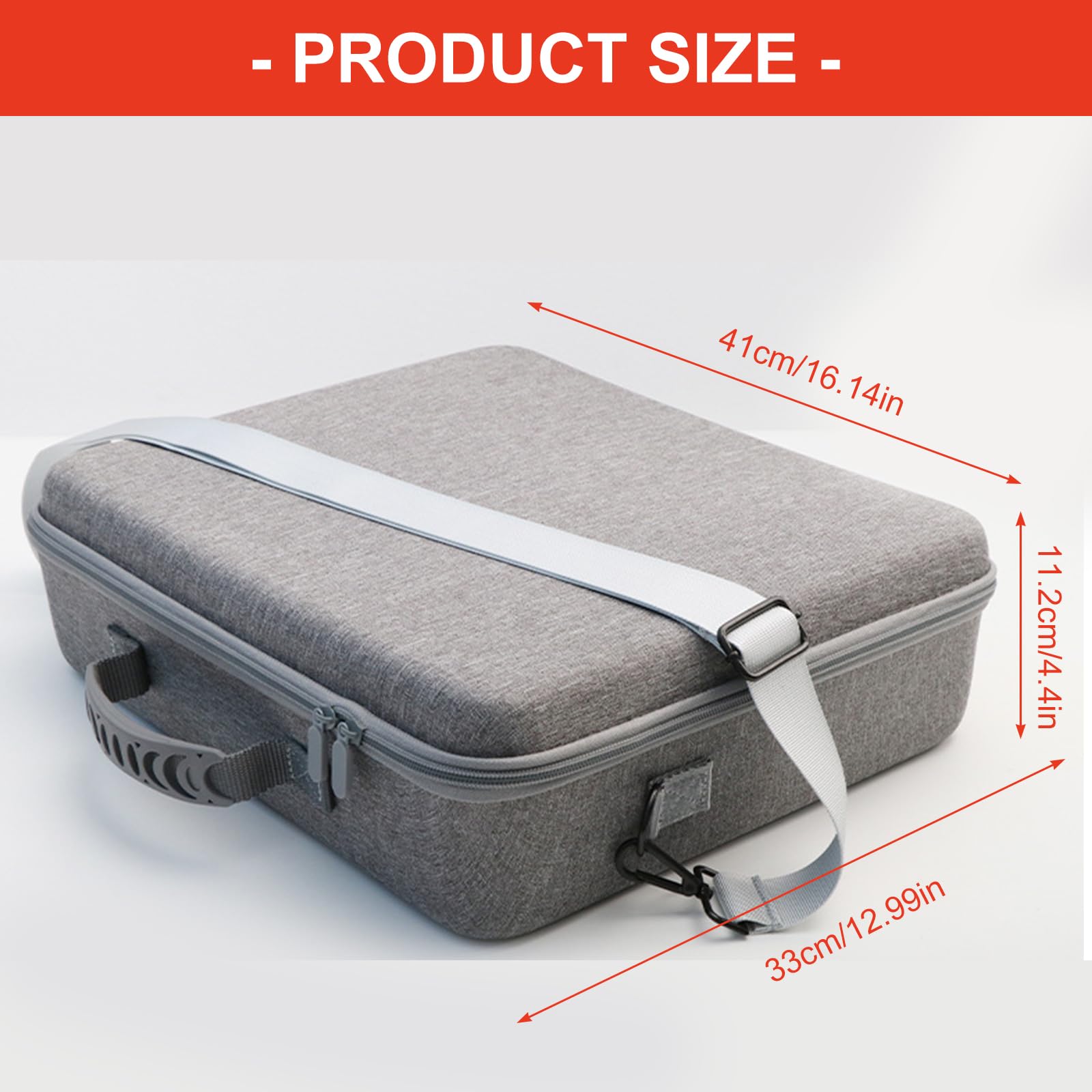 Generisch Tragetasche Organizer Handtasche Stoßfeste Hartschale Aufbewahrung Spielkonsole Controller Ladestation Hartschalen Spielkonsole