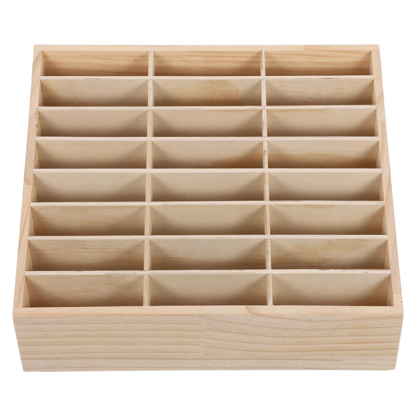 BESTOYARD Boîte de Rangement en Bois à Grille pour Bureau et Classe