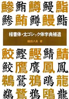 楷書体字典　中丸ゴシック体字典 楷書体字典中丸ゴシック体字典