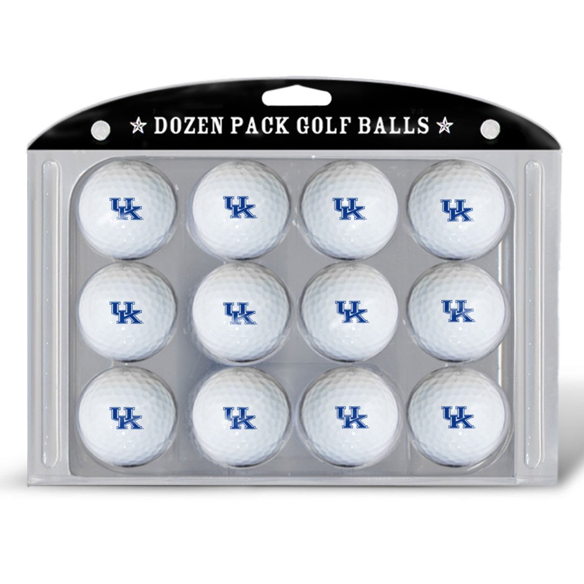 Team Golf NCAA Dozen Regulation Size Golf Balls, 12 Pack, Full Color Durable Team Imprint