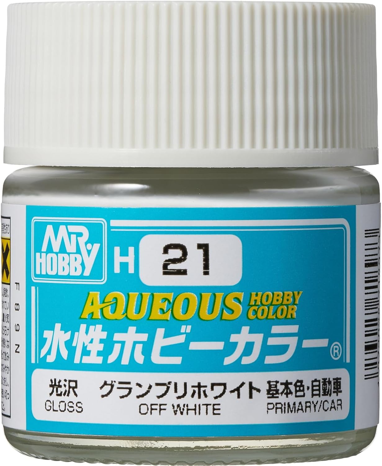 GSI Creos GNZ-H21 Mr Hobby H21 Aqueous Gloss Off White - Acrylic 10ml