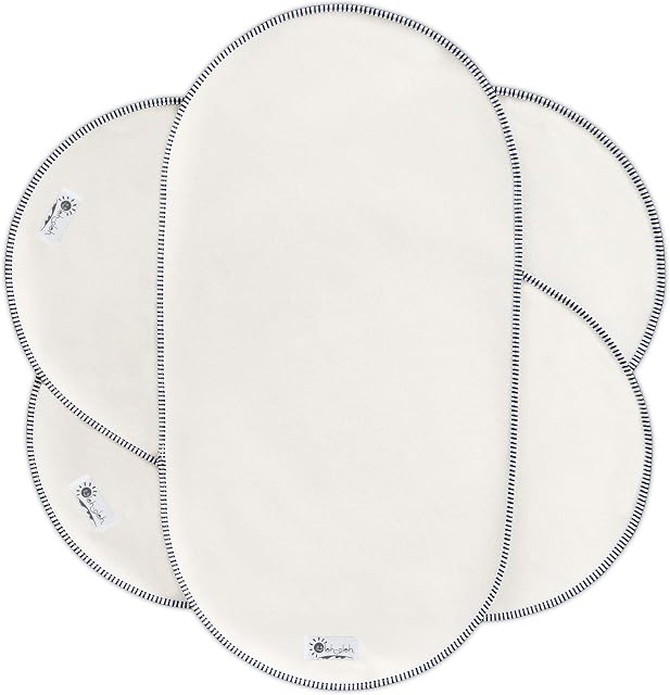 Waterproof Changing Mat Liners 3 Count, Bassinet Pad Liner by Oleh-Oleh(14"X26.5") (White)