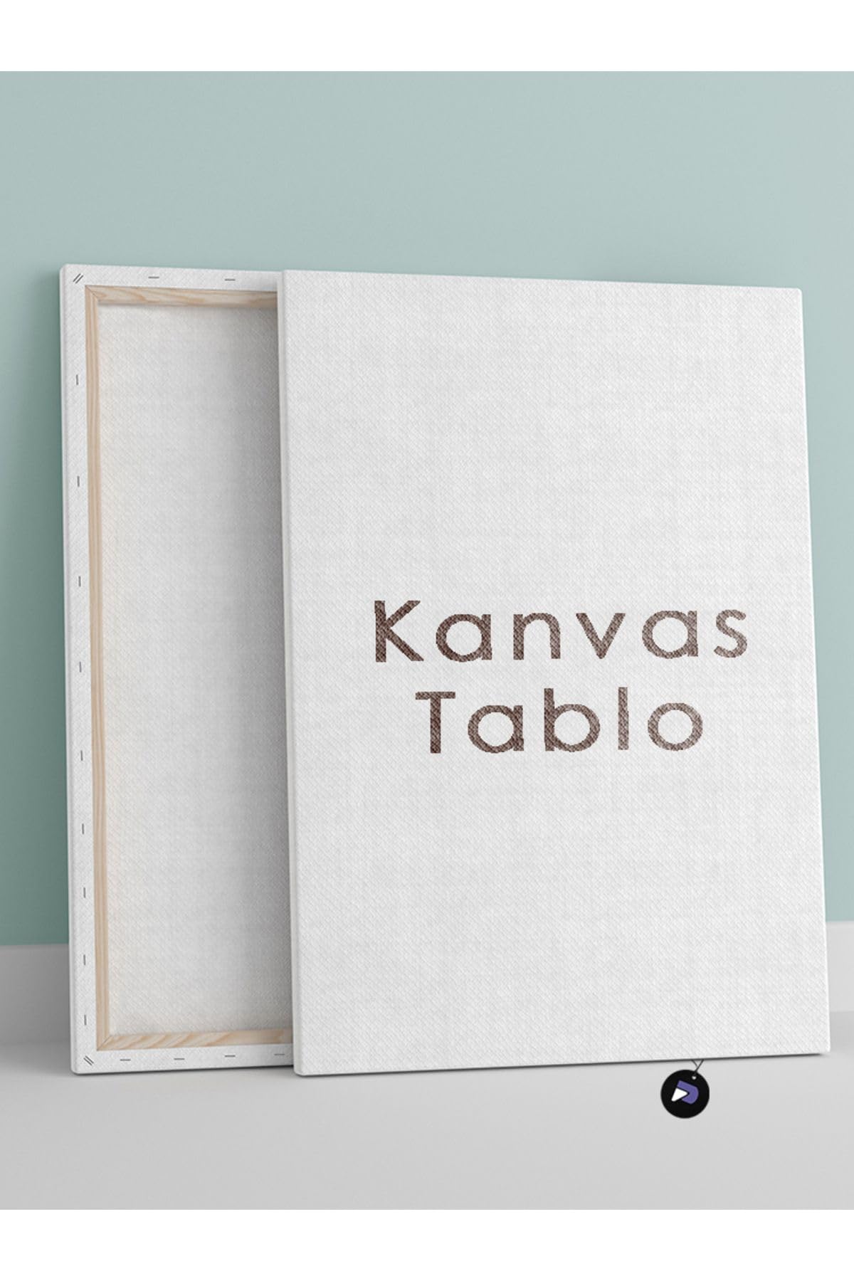 Postermanya (pster136) Turuncu Soyut Yaprak ve Çiçek Üçlü Kanvas Tablo Seti, Premium 3'lü Canvas, 3 Parçalı Duvar Tablosu 21 x 30