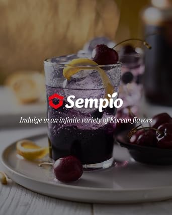 Sempio Rice Black Vinegar Drink: Blackberry & Blueberry, Vegan, 30.4 fl oz