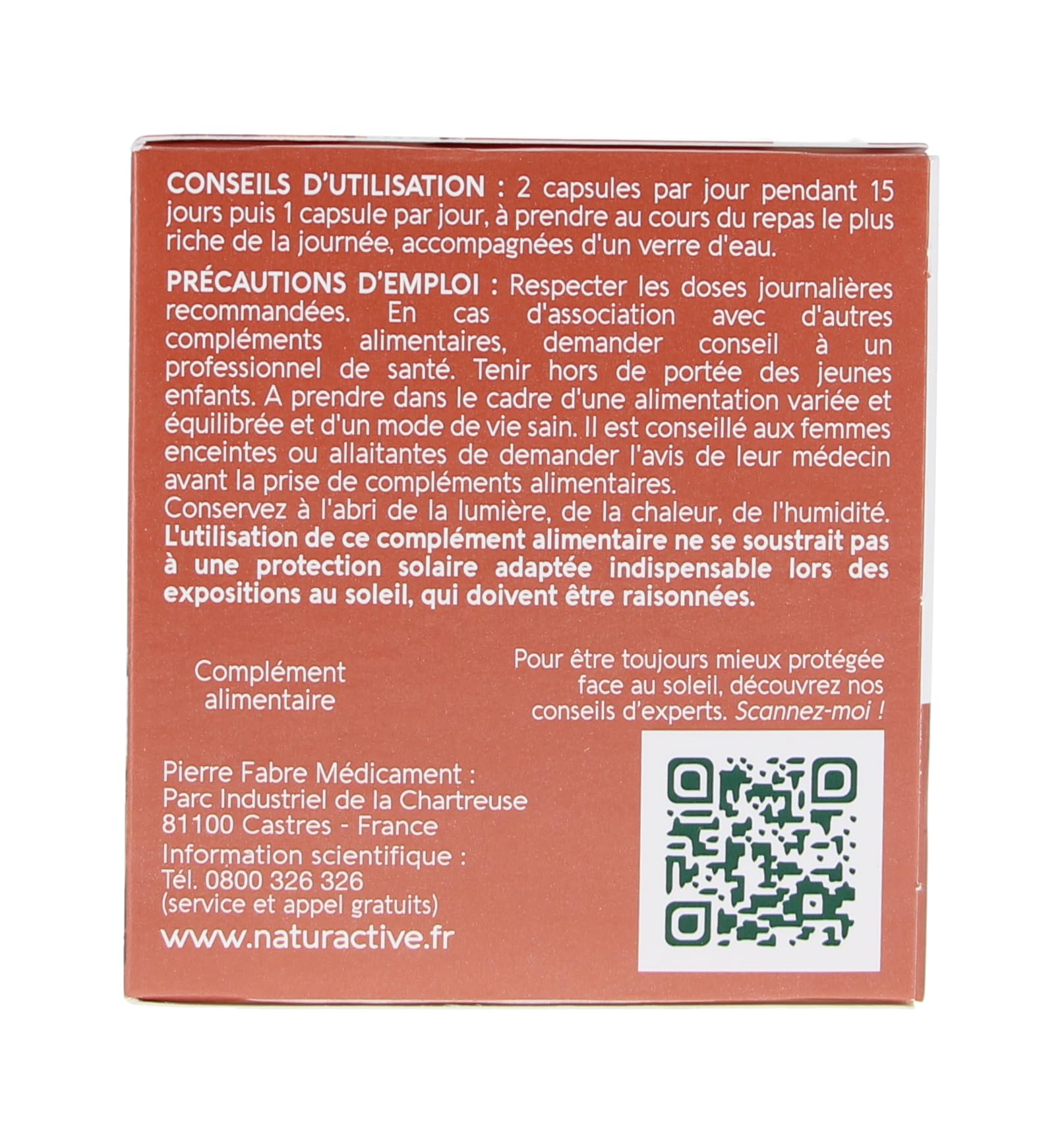 Naturactive Doriance Autobronzant & Protection Lot de 2 x 30 Capsules