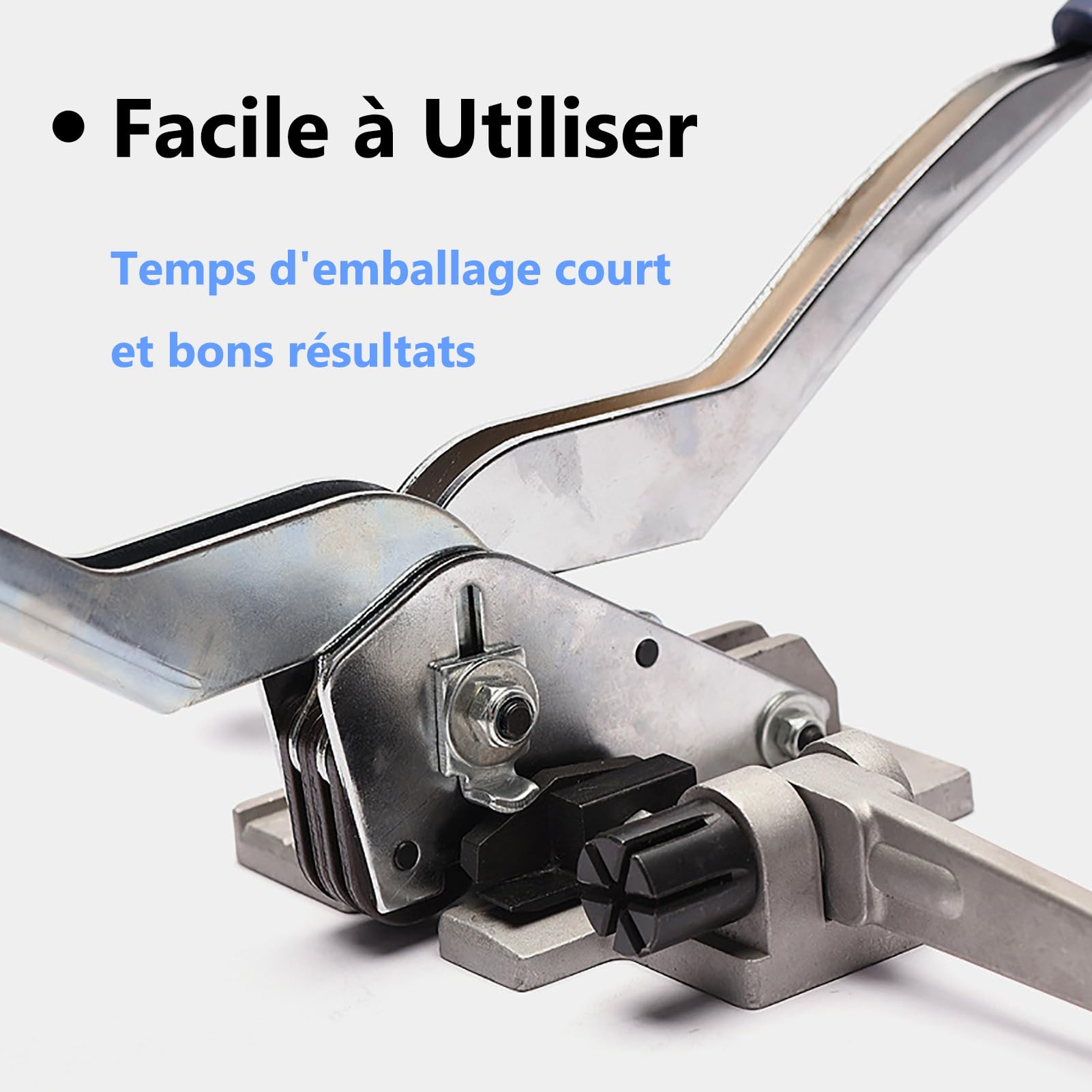 Machine à emballer de cerclage 3 en 1, sertisseur tendeur multifonction portable pour l'industrie