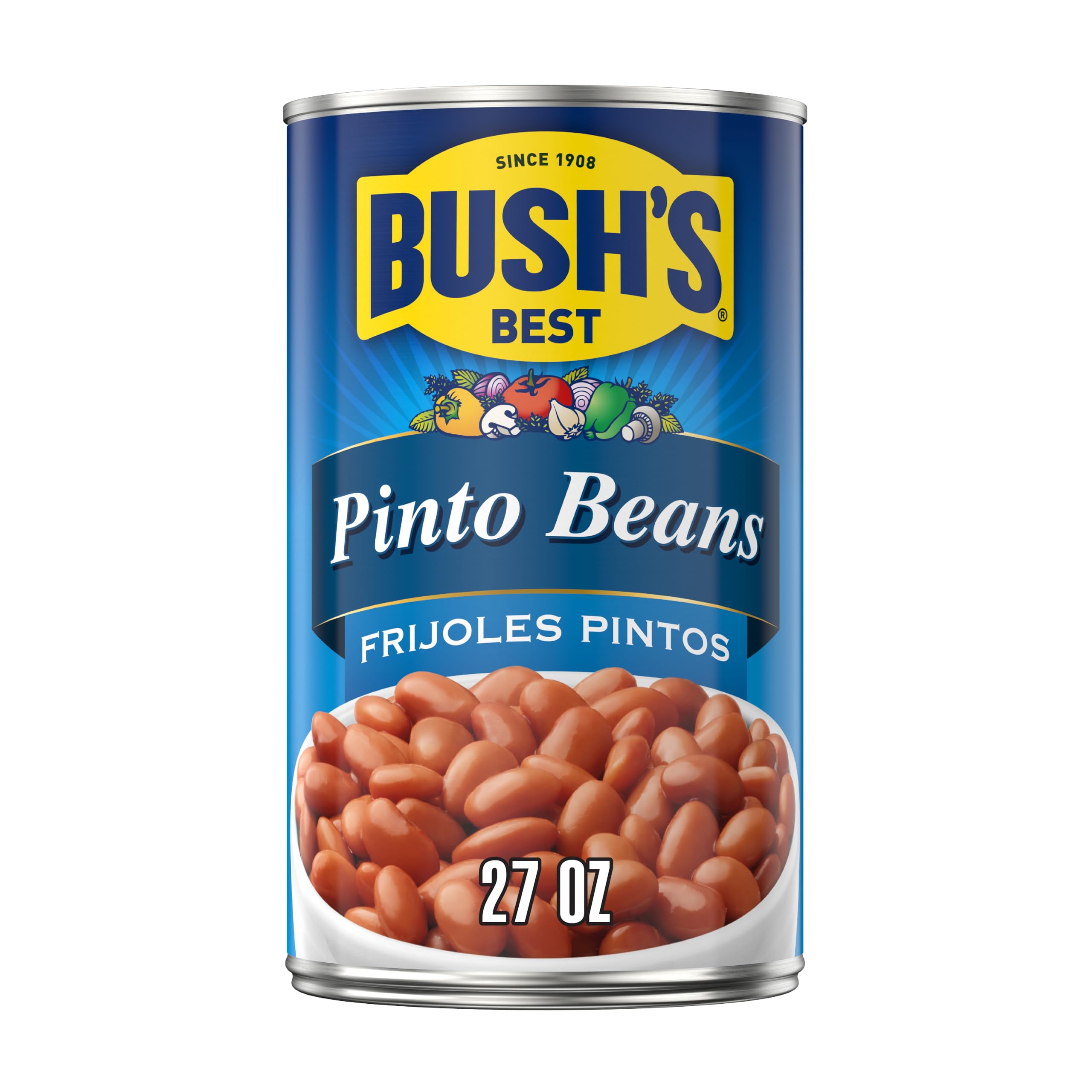 Bush's Best 27 Ounce (Pack of 1) / Pinto / 27 oz (Pack of 1) Pinto Beans