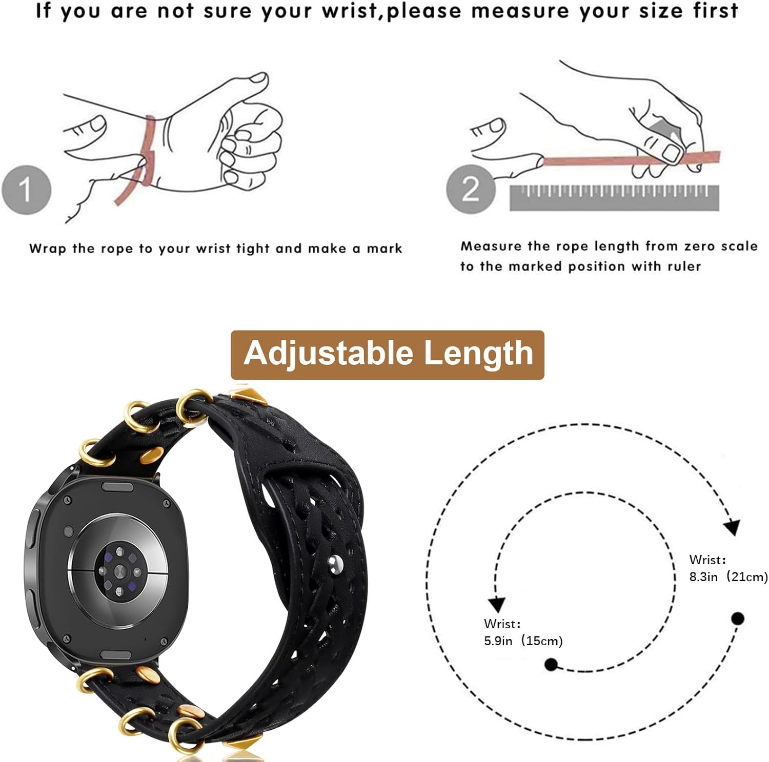VIQIV Leather Band Compatible with Samsung Galaxy Watch 8/7/6/5/4/FE Active 2 40/44mm 8/6/4 Classic 43/47/42/46mm 5 Pro 45mm Bands, 20mm No Gap Handcrafted Leather Straps for Samsung Watch Bands Men Women