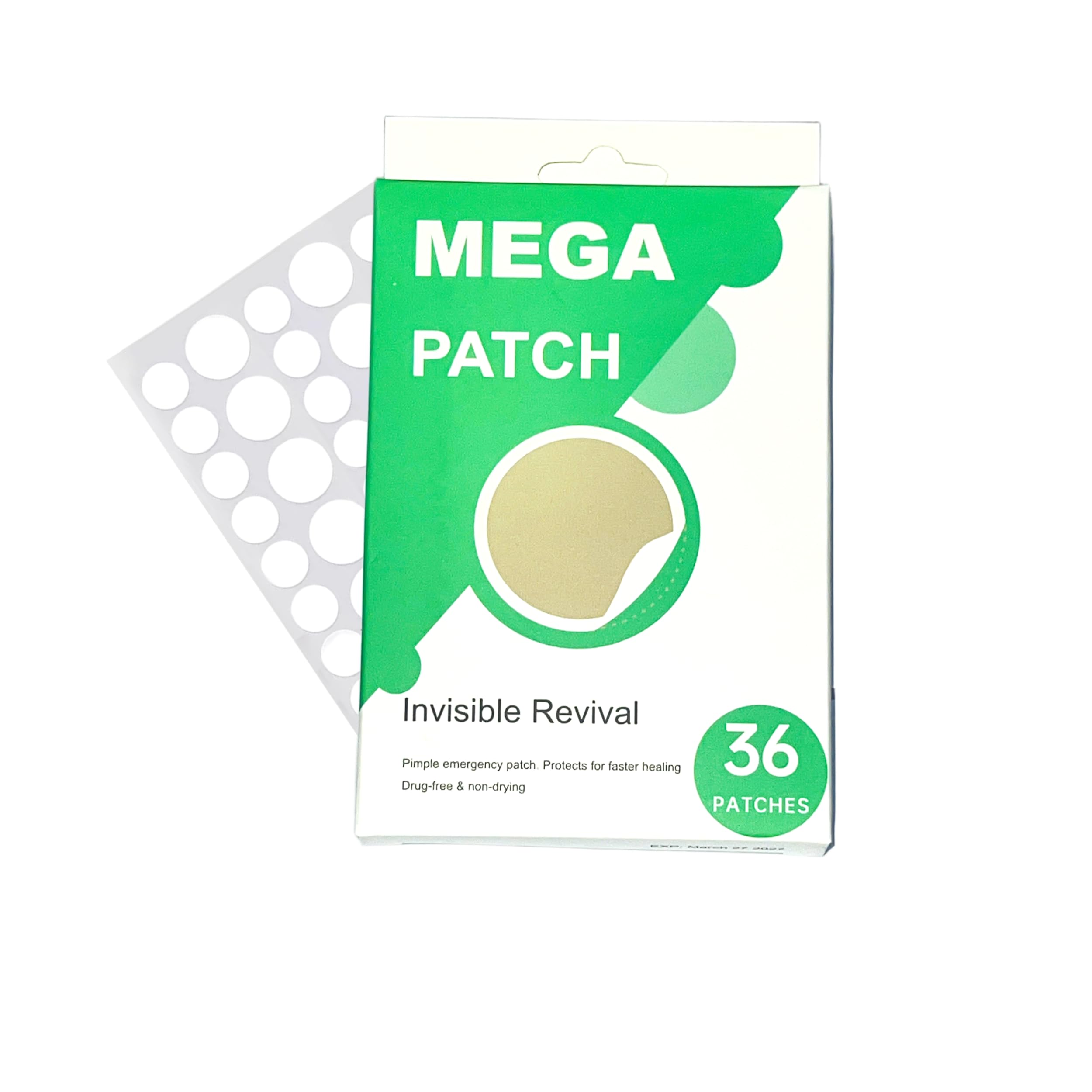Hydrocolloid Pimple Patches for Face 8mm 12mm Acne Patches Treatment for Zits Blemishes Acne Pimples on Face Skin