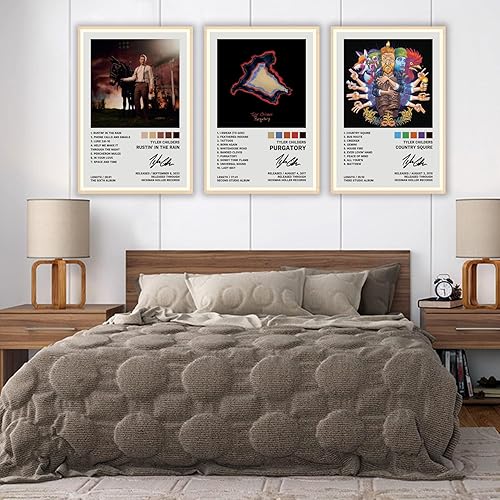 Miniatura 5 de Tyler Childers - Póster de un juego de 3 pósteres de lienzo para decoración de pared e impresión artística moderna para decoración de dormitorio