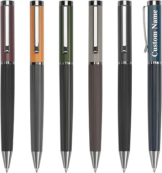 Personalized Ballpoint Pen SetCustom Metal Ball-point Pens Engraved Ball Pen With Name for Graduation, Anniversary, Birthday, Christmas suit for Men and Women Style 001
