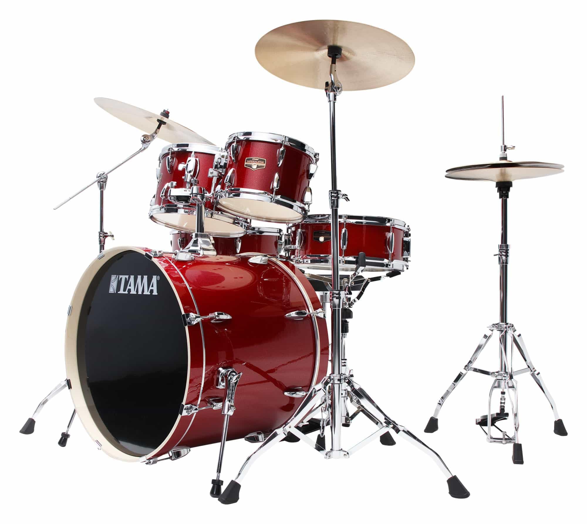 Tama IP52H6W-BRM Imperialstar 5-Piece Drum Kit (Burnt Red Mist)