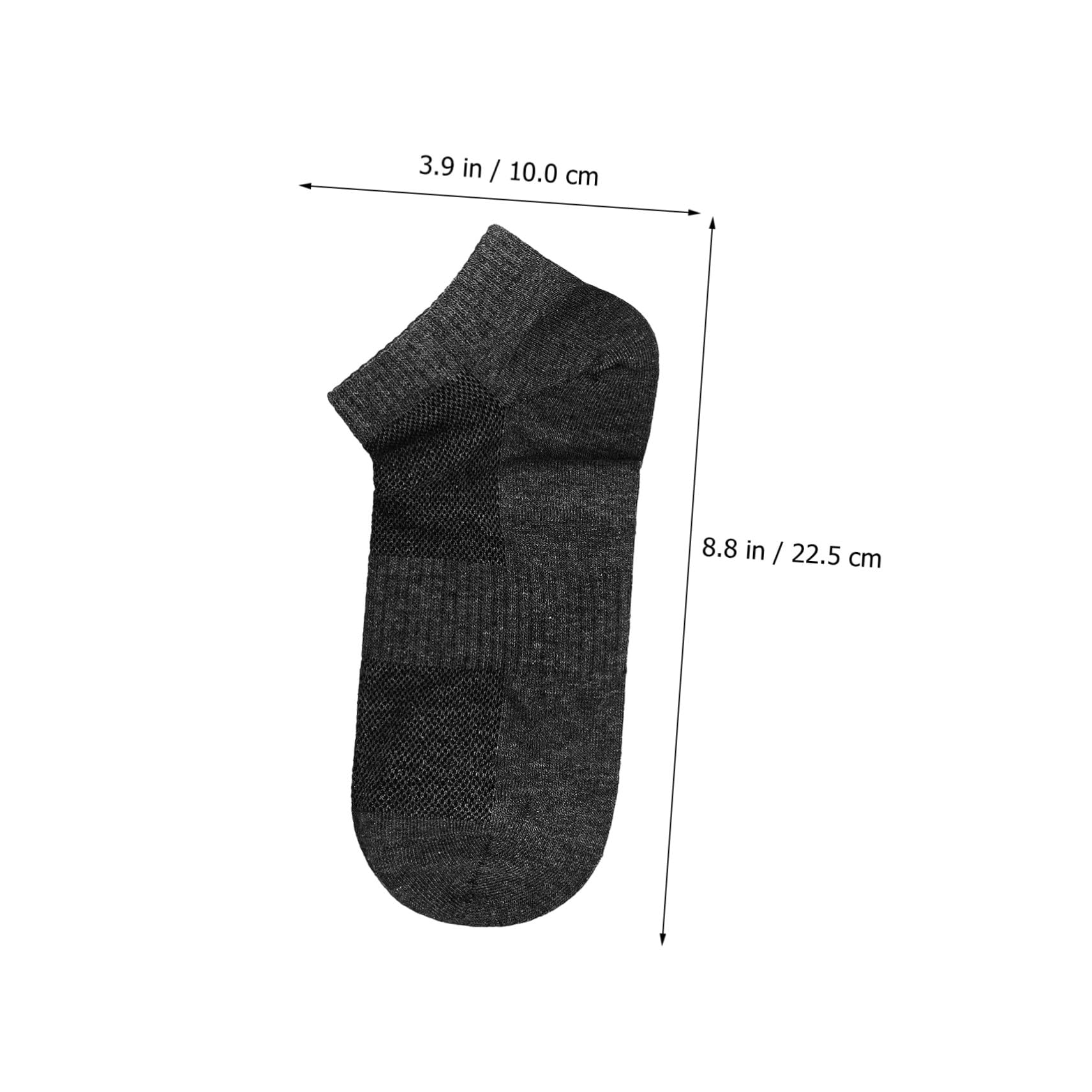 Yardwe 9paia Calzini da Corsa per Uomo Calzini Sportivi alla Caviglia in Cotone Traspiranti e Assorbenti per Uso Quotidiano e Attività Fisiche