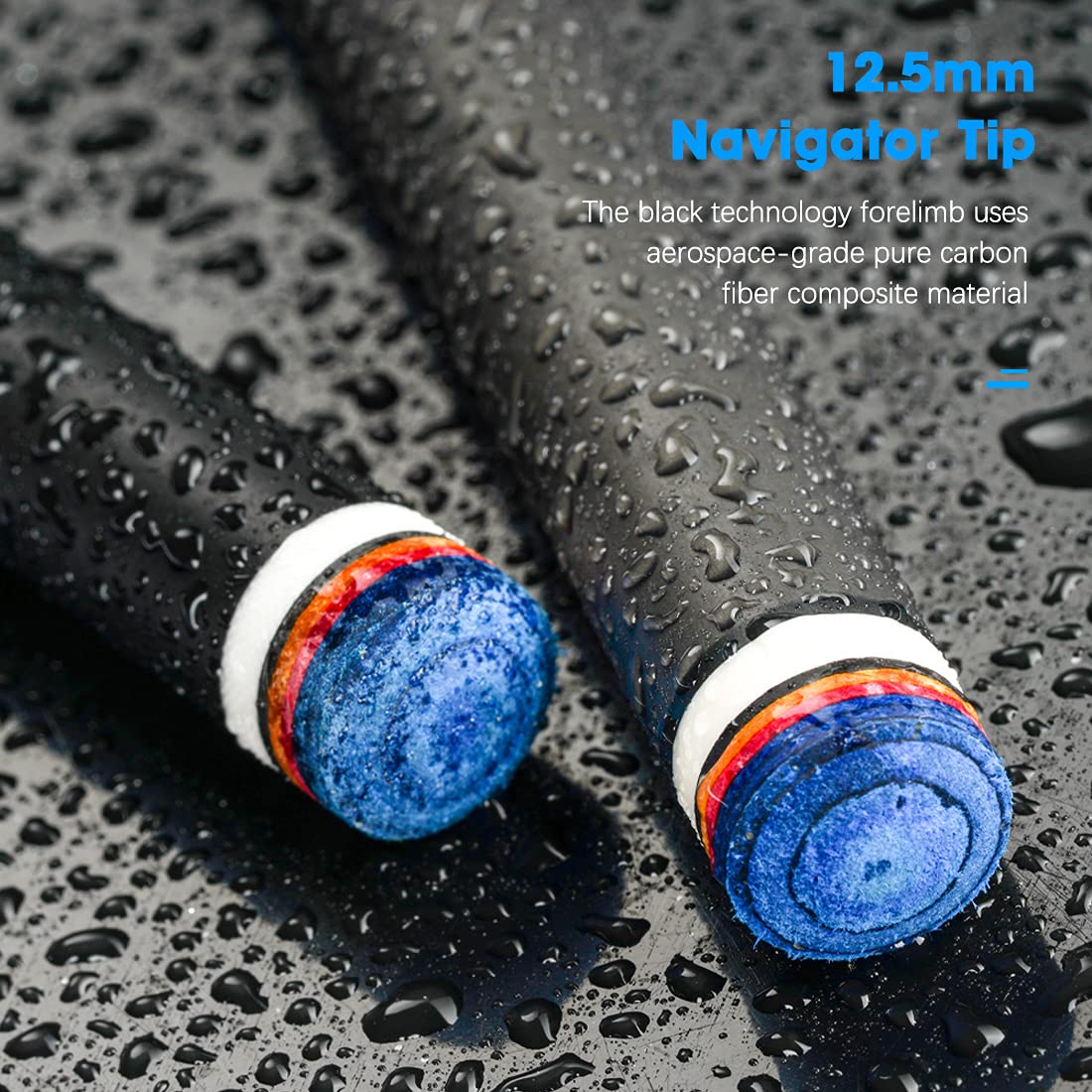 Amazon.co.jp: KONLLEN MIT プールキューシャフト カーボンファイバー