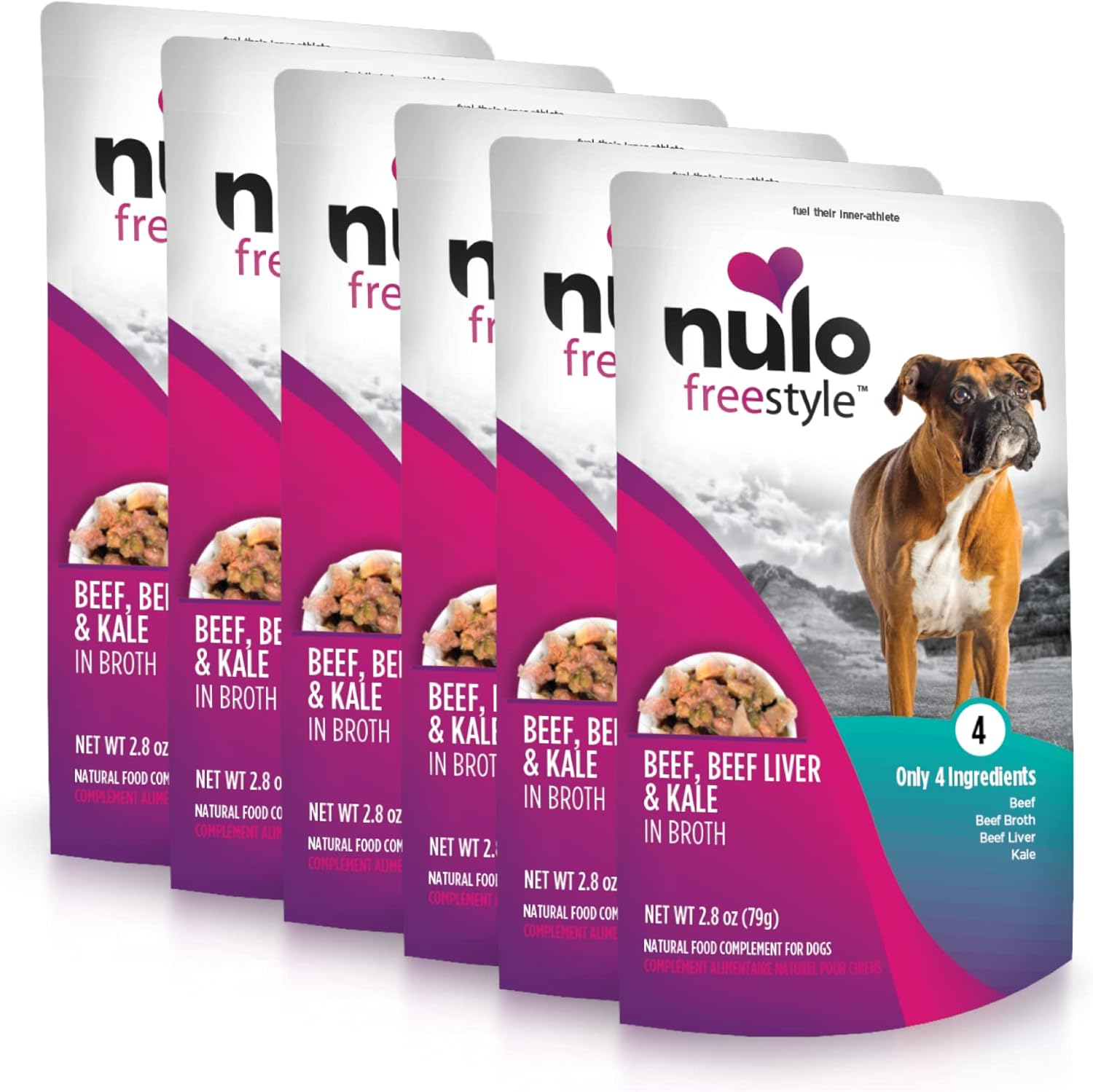 Nulo Freestyle Puppy & Dog Wet Dog Food Topper, Premium