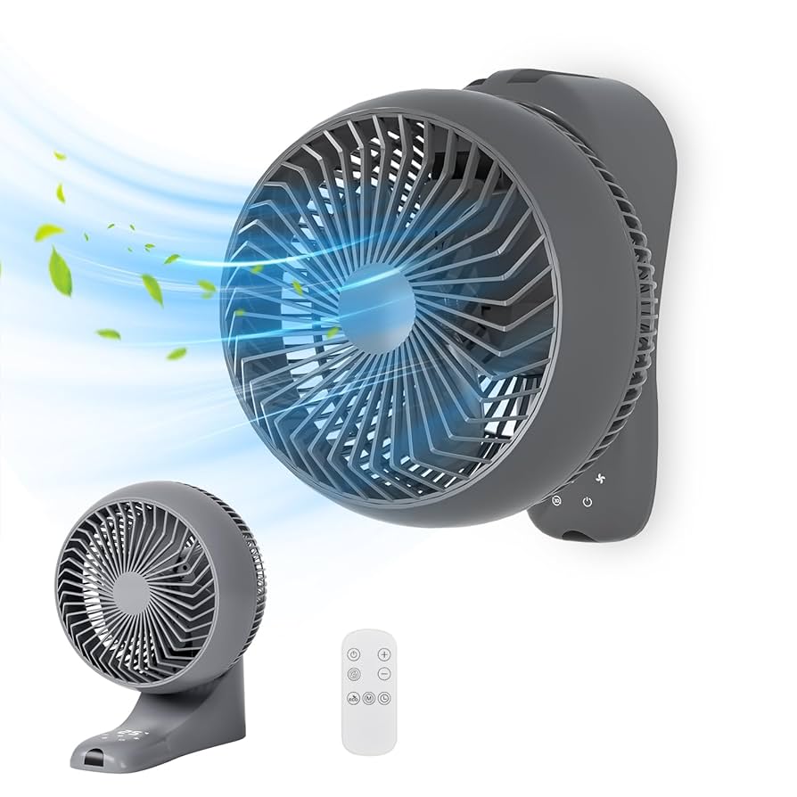 hidemasaサーキュレーター リモコン付き 扇風機 壁掛け型 3段階風量調節 Amazon | 【hidemasa】サーキュレーター リモコン付き