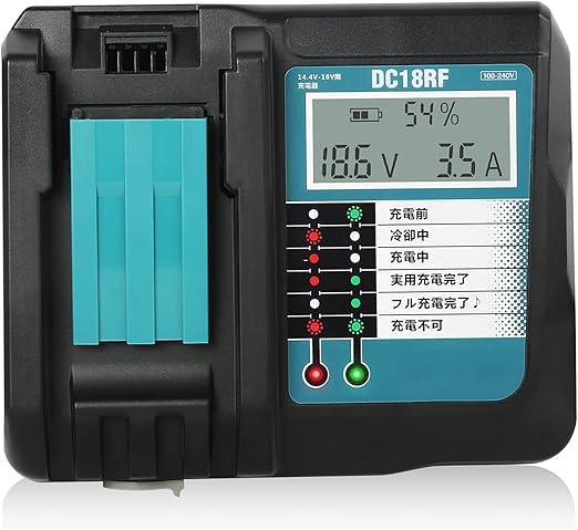 Amazon Gakkiti マキタ 充電器 Dc18rf 14 4v 18v 用 互換品 14 4v 18vリチウムイオンバッテリー用 Usb端子 搭載 スマホ等 充電用usbポート付 スマホ 充電可能 マキタ 電池 Bl1430 Bl1440 Bl1450 Bl1460 Bl1815 Bl10 Bl1840 Bl1850 Bl1860 Bl1430b Bl1460b Bl10b Amazon Gakkiti マキタ 充電器 Dc18rf 14 4v 18v 用 互換品 14 4v 18vリチウムイオンバッテリー用 Usb端子 搭載 スマホ等 充電用usbポート付 スマホ 充電可能 マキタ 電池 Bl1430 Bl1440 Bl1450 Bl1460 Bl1815 Bl10 Bl1840 Bl1850 Bl1860 Bl1430b Bl1460b Bl10b