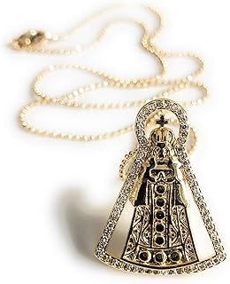 Virgen del Valle Pendant Necklace 17.5 Inches Ball Chain Venezuelan Gifts