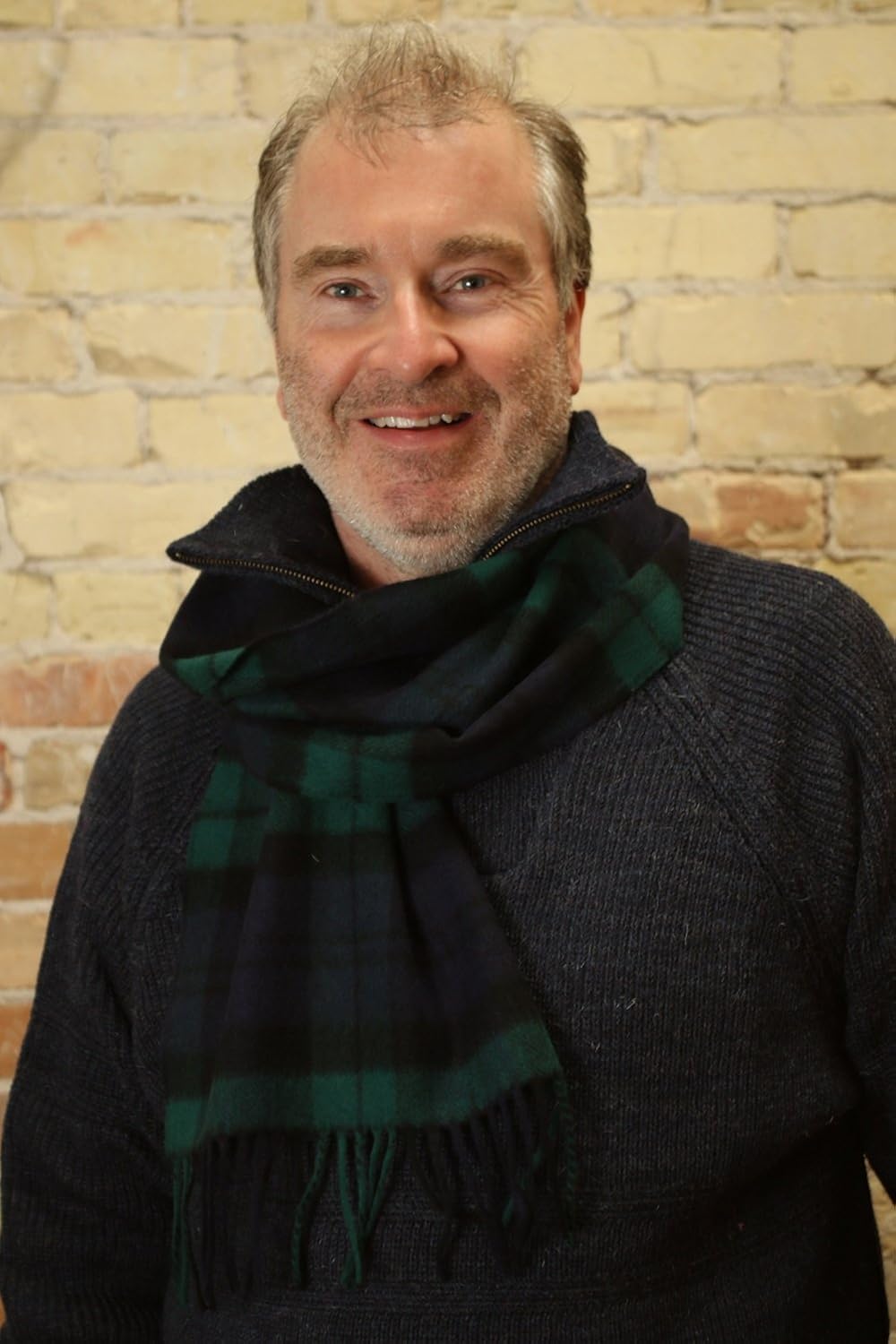 Biddy Murphy 100% Irish Lambswool Plaid Scarf, Soft & Warm, Celtic Tartan Pattern, Blackwatch : Everything Else