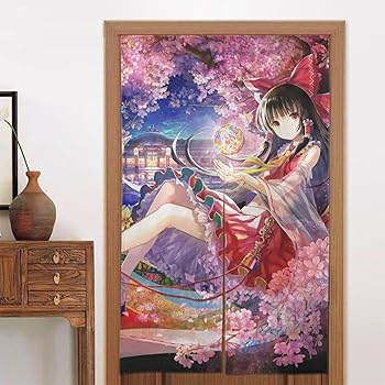 東方プロジェクト 暖簾 Amazon.co.jp: 東方project プロジェクト のれん 暖簾 2片タイプ