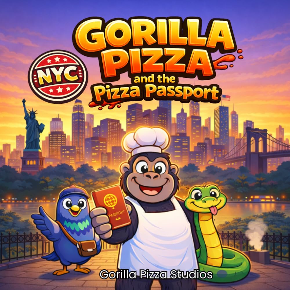 GORILLA PIZZA and the Pizza Passport: NYC