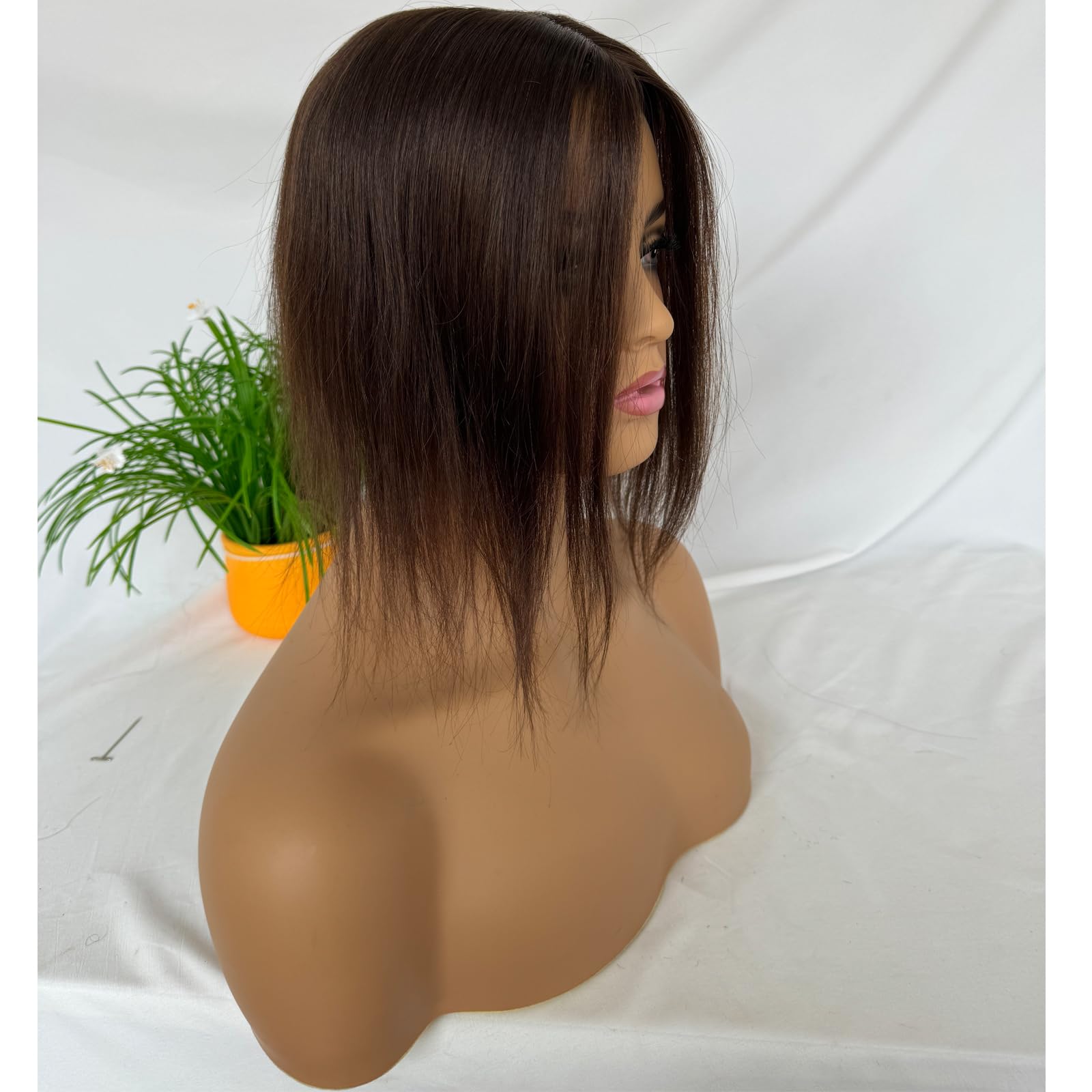 Amazon.com : Voloria Clip in Hair Toppers - Real Human Hair  display picture 1