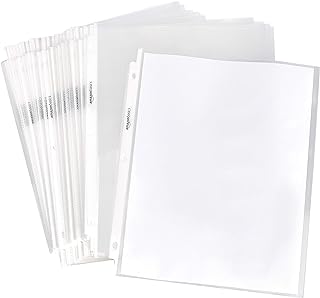 Sponsored Ad - Amazon Basics Sheet Protector - Heavy Duty, 500-Pack