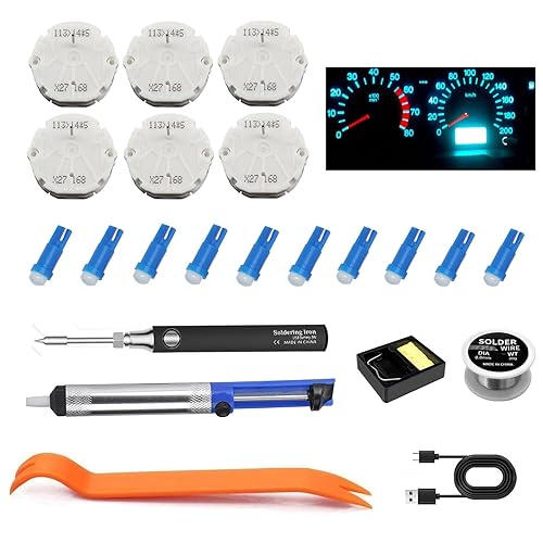 para GMC GM Gauge Instrumento Cluster Kit de reparación de motor paso a paso Bombillas X27 168