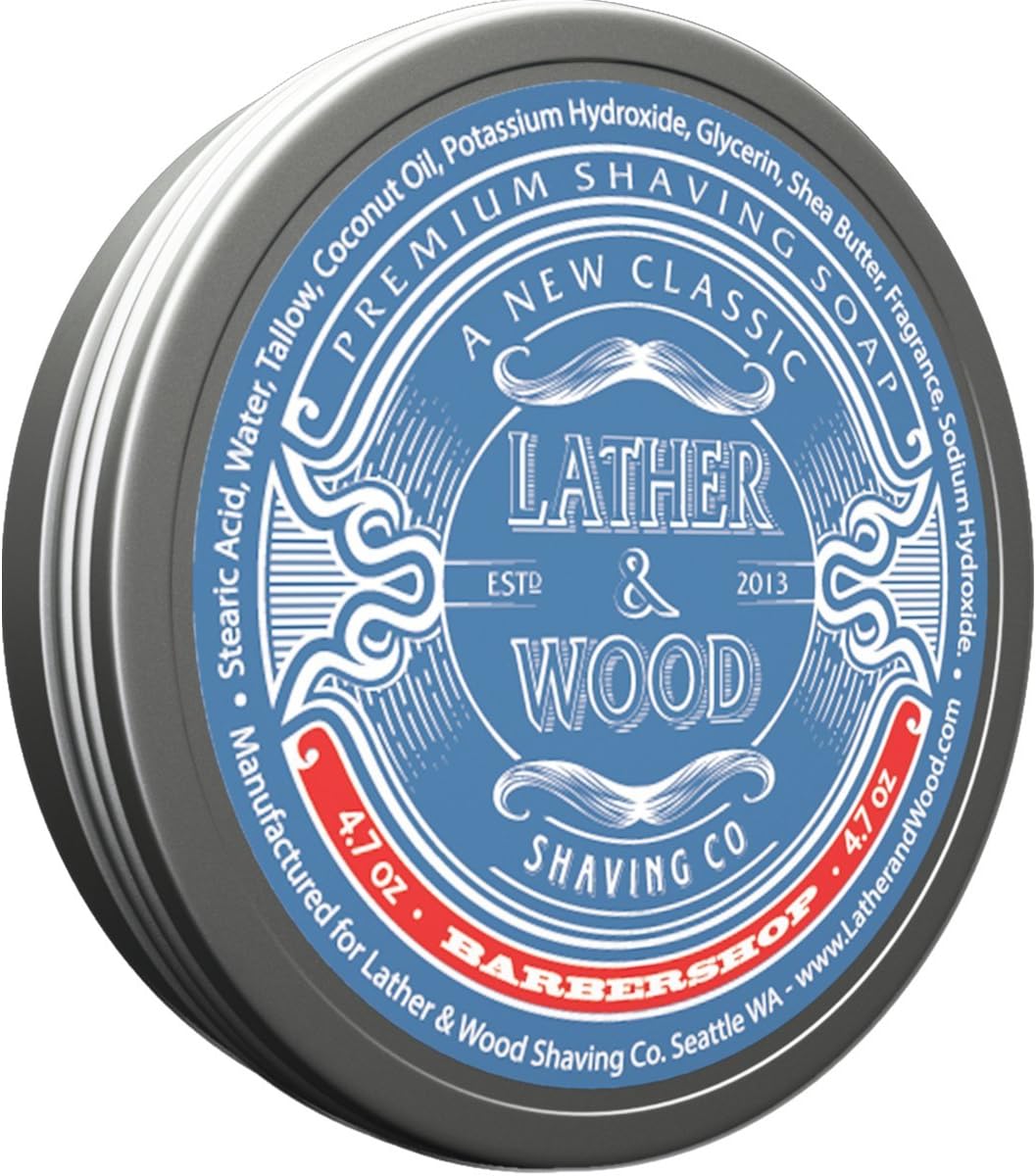 Lather & Wood Shaving Soap Simply the Best Luxury Shaving Cream